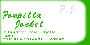 pompilla jockel business card
